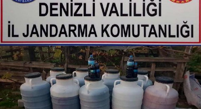 Evde kaçak üretilen 750 litre şarap ele geçirildi