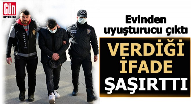 Evinden bonzai ve eroin çıktı... İfadesi şaşırttı
