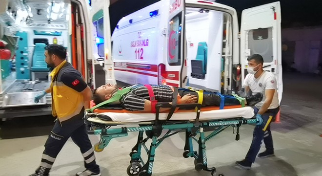 Evine çatıdan girmeye çalışırken 3 metre yükseklikten düştü