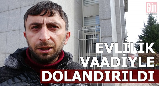 Evlilik vaadiyle dolandırıldı