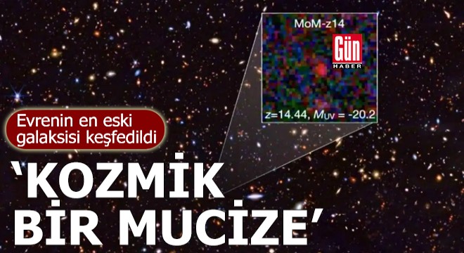 Evrenin en eski galaksisi keşfedildi