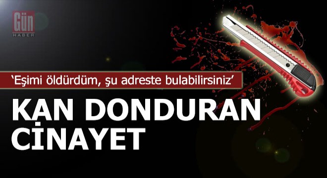 Eyüpsultan'da kan donduran cinayet