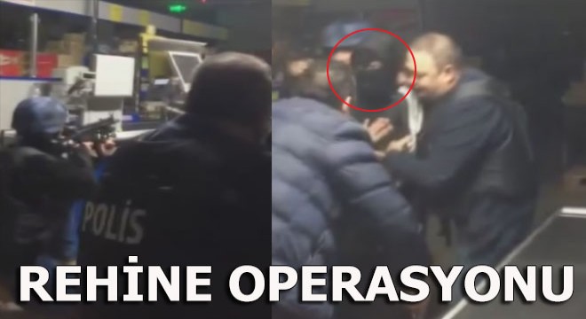 Eyüpsultan'da rehine operasyonu