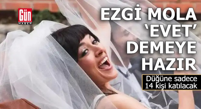 Ezgi Mola'nın mutlu günü
