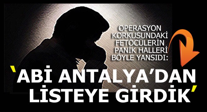 FETÖ'cülerin panik halleri ByLock yazışmalarında