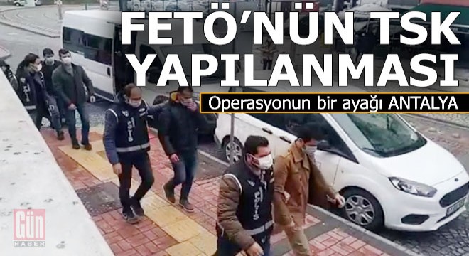 FETÖ'nün TSK yapılanmasında 10 kişi adliyede