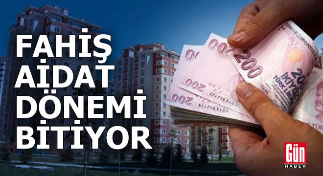 Fahiş aidat dönemi bitiyor!