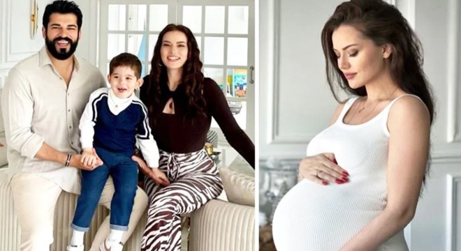Fahriye Evcen ikinci bebeğini dünyaya getirdi