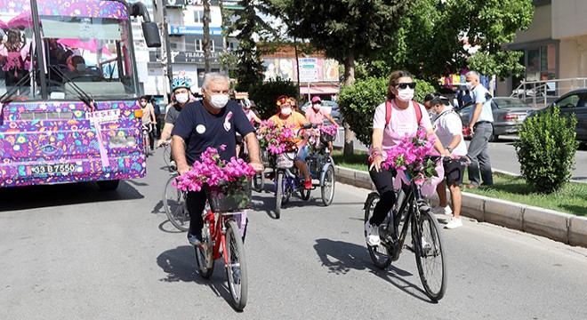 Farkındalık için pedalladılar