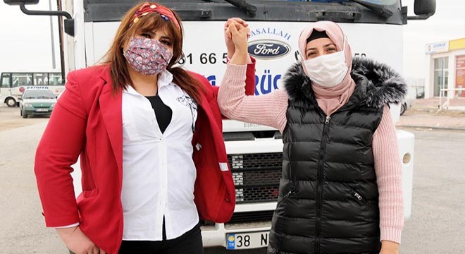 Fatoş, TIR şoförü olmak için direksiyon kursuna yazıldı