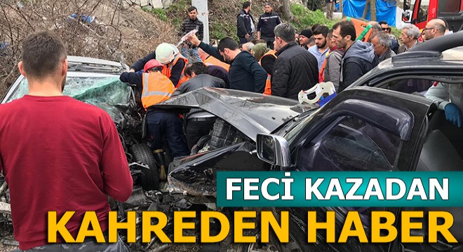 Feci kazadan kahreden haber