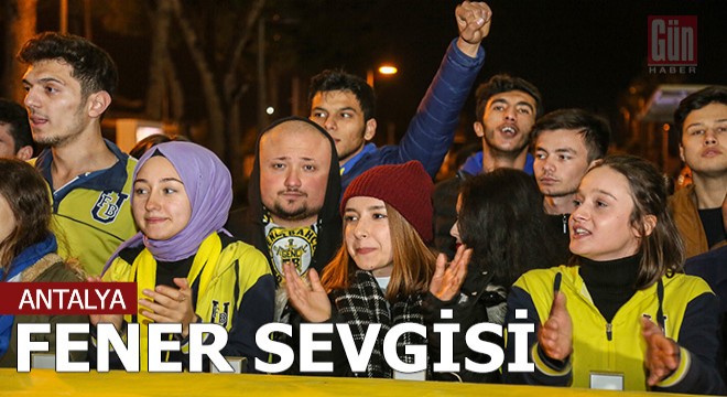 Fenerbahçe, Antalya'ya geldi