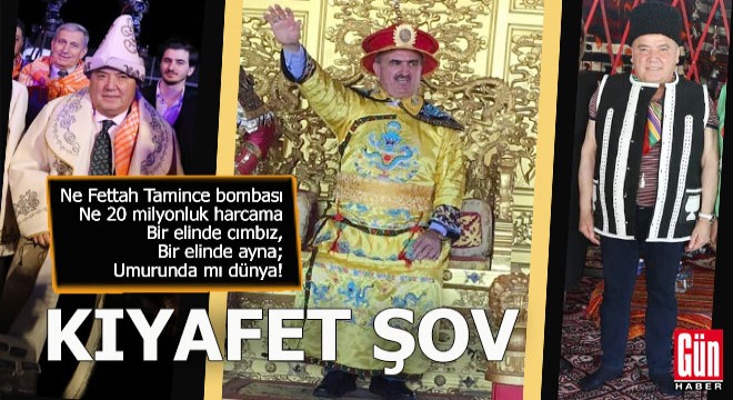 Festivalde kıyafet şov...