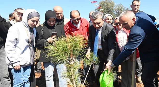 Fidanlar Antalya’ya nefes olacak