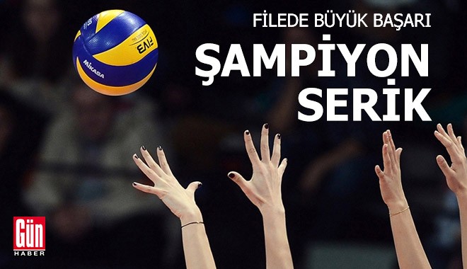 Filede büyük başarı: Şampiyon Serik