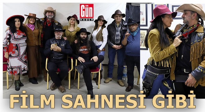 Film sahnesi gibi ama değil...