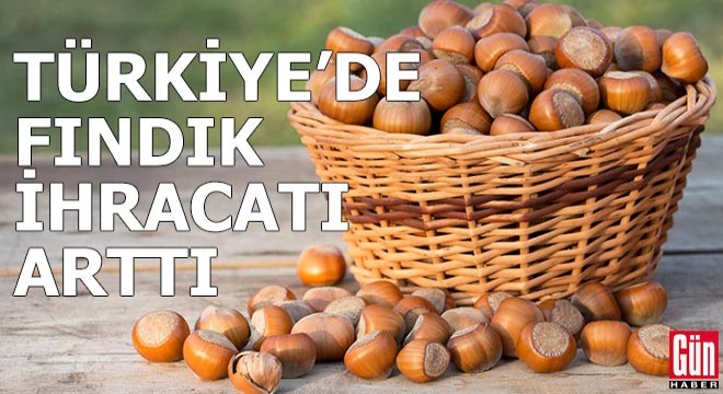 Fındık ihracatı arttı