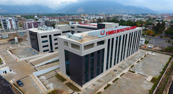 Finike Devlet Hastanesi yeni binasında