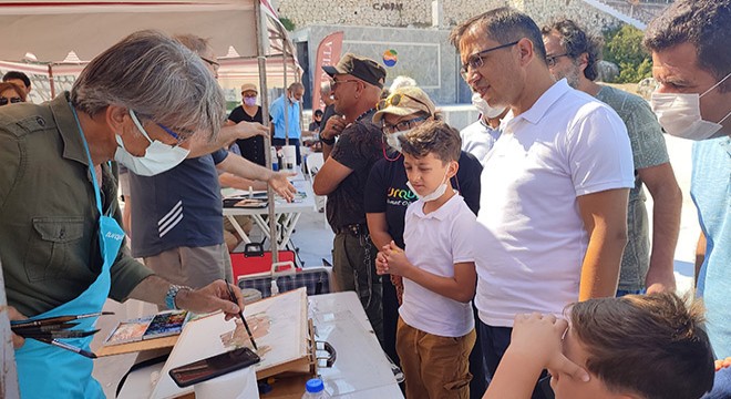 Finike'de Uluslararası Suluboya Resim Festivali
