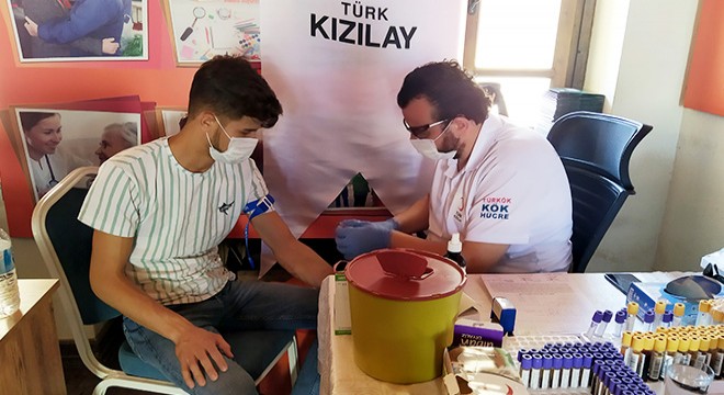 Finike'de kök hücre bağış kampanyası