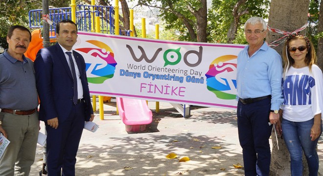 Finike'de oryantiring etkinliği düzenlendi