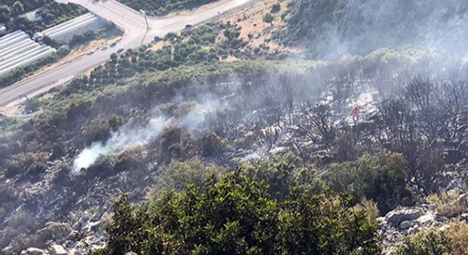 Finike'deki orman yangını kontrol altında