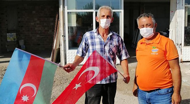 Finike'den Azerbaycan'a destek