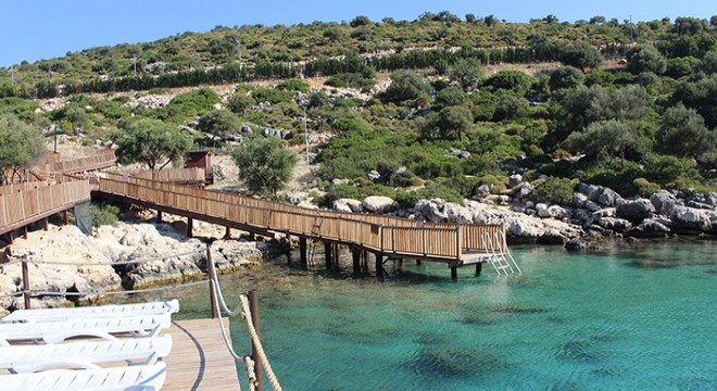 Finike Altuncan Hatun Kadınlar Plajı sezonu açtı