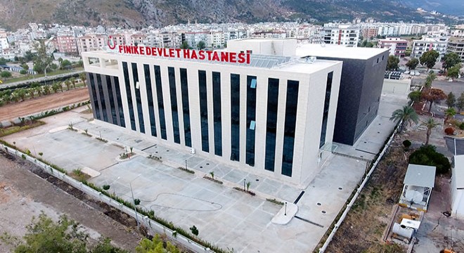 Finike Devlet Hastanesi yeni binasında