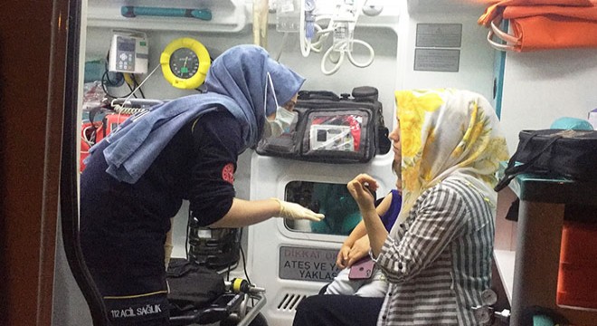Fırında çıkan yangında 6 kişi dumandan etkilendi