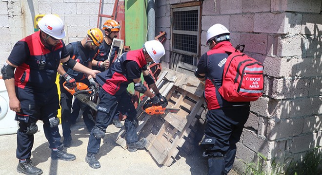 Fırtına tatbikatı gerçeğini aratmadı