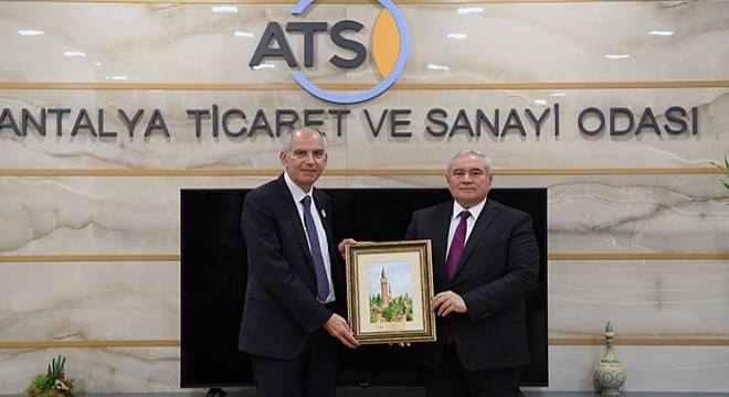 Fransız Büyükelçi Magro'dan ATSO'ya ziyaret