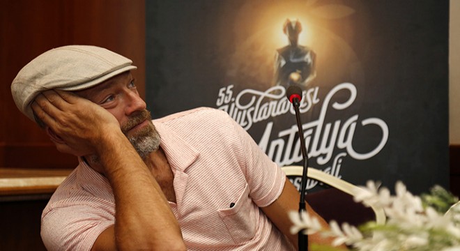 Fransız aktör Vincent Cassel, Antalya'da