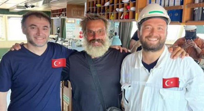 Fransız maceracı Türk denizciler tarafından kurtarıldı
