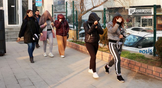Fuhuşa zorlanan 12 kadın kurtarıldı, 7 gözaltı