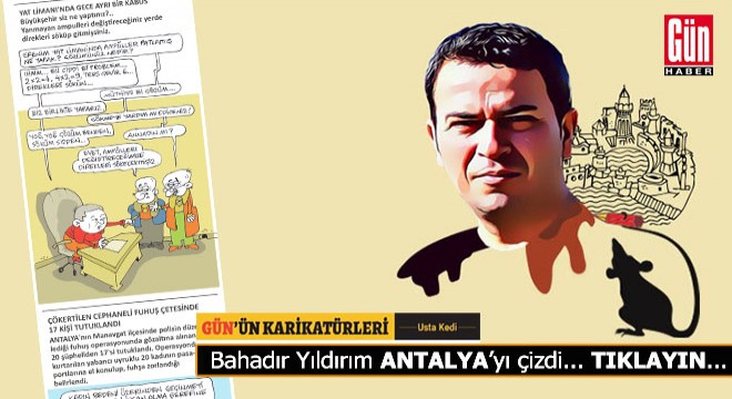 GÜN'ÜN KARİKATÜRLERİ... Çişi gelen denize...