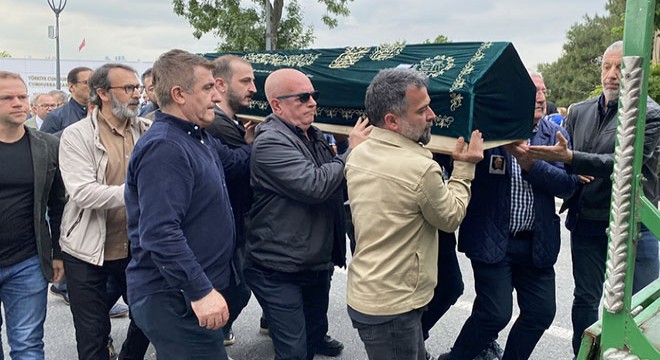 Gazeteci Sanlı Ergin son yolculuğuna uğurlandı