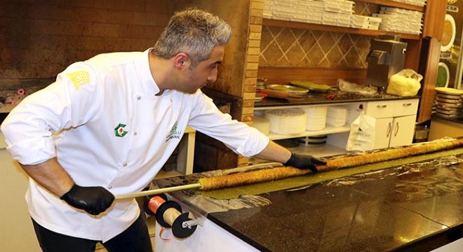 Gaziantep'te yeni lezzet; boruda kadayıf