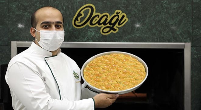 Gaziantep te vegan baklava üretildi