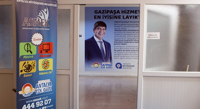 Gazipaşa'da ASMEK kayıtları başladı