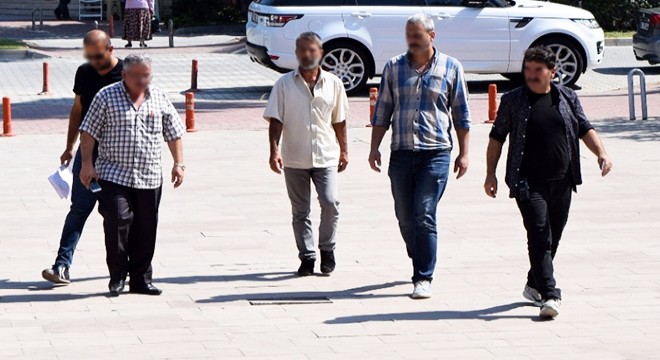 Gazipaşa'da aranan 5 kişi yakalandı