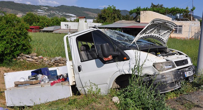 Gazipaşa'da kaza: 1 yaralı