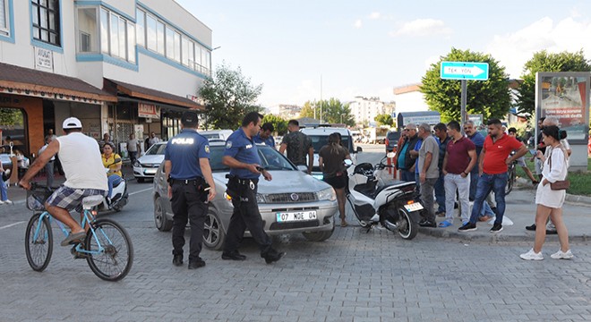 Gazipaşa'da kaza: 1 yaralı