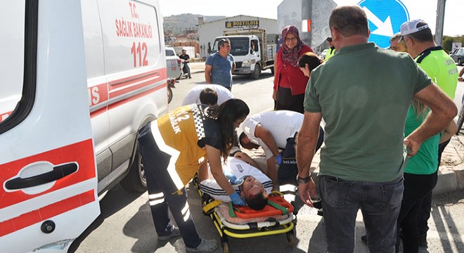 Gazipaşa'da kaza: 1 yaralı