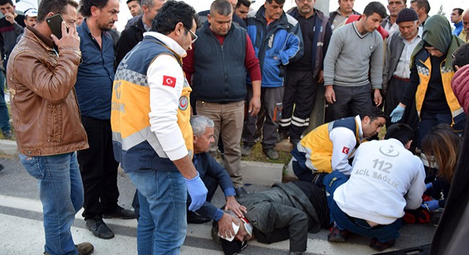 Gazipaşa'da kaza: 2 yaralı