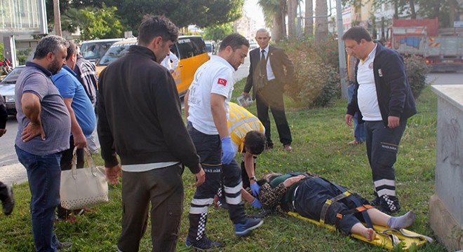 Gazipaşa'da kaza: 2 yaralı