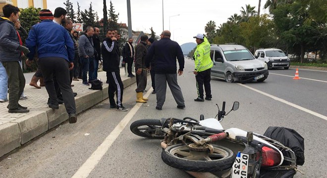 Gazipaşa'da kaza: 2 yaralı