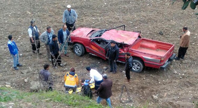 Gazipaşa'da kaza: 3 yaralı
