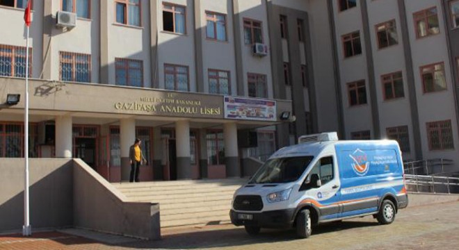 Gazipaşa'daki 3 okula aşevinden destek