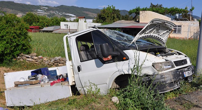 Gazipaşa da kaza: 1 yaralı